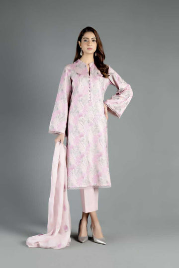 Bareeze Banefsha Bnl1222 Peach Collection 2021